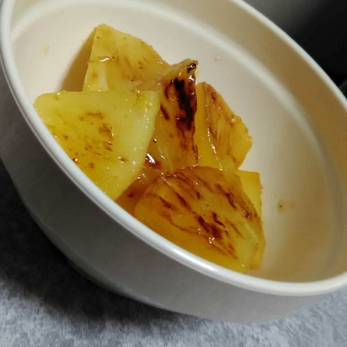 簡単デザート フライパンで焼きパイナップル レシピ 作り方 By Soujiji 楽天レシピ